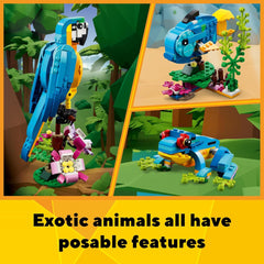 Lego Creator Exotic Parrot 3 in 1 Animal