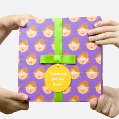 A Present for My Aunt Board Book and a Pair of Socks