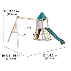 KidKraft Emerald Challenge Swing Set (Collection Only)