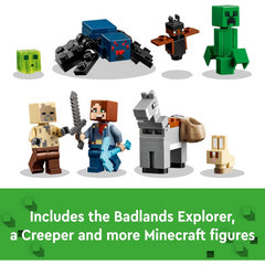 Lego Minecraft 21263 Badlands Mineshaft Building Toy