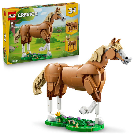 Lego Creator 31166 Beautiful Horse 3 in 1 Building Toy