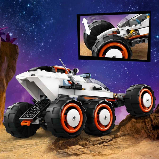 Lego City 60431 Space Explorer Rover And Alien Life Building Playset