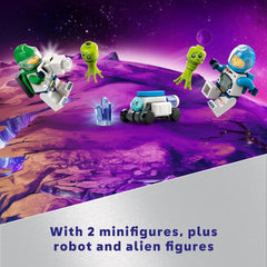 Lego City 60431 Space Explorer Rover And Alien Life Building Playset