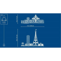 Lego Architecture 21044 Paris France Building Set