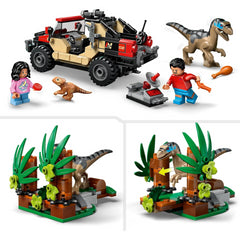 Lego Jurassic World 76972 Raptor Off-Road Escape Dinosaur Playset