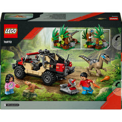 Lego Jurassic World 76972 Raptor Off-Road Escape Dinosaur Playset