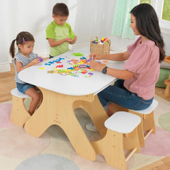 KidKraft Arches Expandable Table & Bench Set (Collection Only)