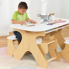KidKraft Arches Expandable Table & Bench Set (Collection Only)