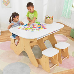 KidKraft Arches Expandable Table & Bench Set (Collection Only)