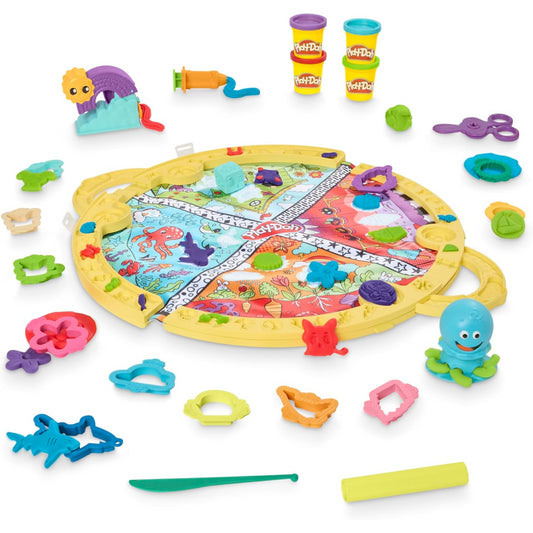 Play-Doh Fold N Go Playmat Creative Playset for Kids