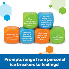 Learning Resources Lets Talk Cubes Conversation Starters