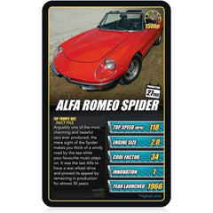 Top Trumps Cards Game - Sports Cars