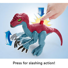 Fisher-Price Imaginext Jurassic World Dino Lab Playset & Figures Brown Eco Box