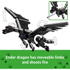 Lego Minecraft 21264 Ender Dragon & End Ship Building Toy