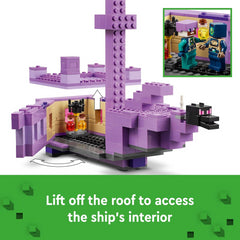 Lego Minecraft 21264 Ender Dragon & End Ship Building Toy