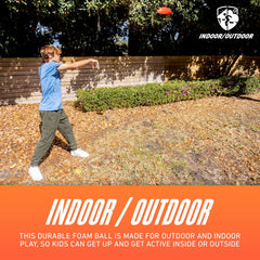 Nerf Sports Pro Grip Foam Football - Red/Black