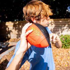 Nerf Sports Pro Grip Foam Football - Red/Black
