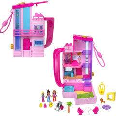 Polly Pocket Barbie Dreamhouse Compact Doll Playset