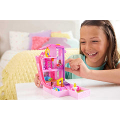 Polly Pocket Barbie Dreamhouse Compact Doll Playset