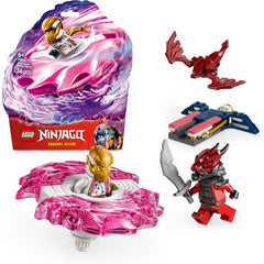 Lego Ninjago 71824 Soras Dragon Spinjitzu and 2 Minifigures Construction Playset