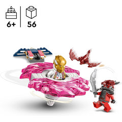 Lego Ninjago 71824 Soras Dragon Spinjitzu and 2 Minifigures Construction Playset