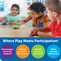 Learning Resources Answer Buzzers Set Classroom Game Buzzers