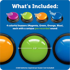Learning Resources Answer Buzzers Set Classroom Game Buzzers