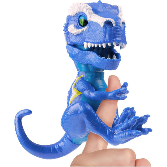 Wow Wee Untamed T-Rex Cobalt Roaring Dino with 40 Sounds and Reactions