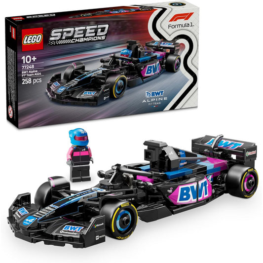 Lego Speed Champions 77248 BWT Alpine F1 Team 2024 Car Playset