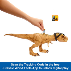 Jurassic World Dino Trackers Tyrannosaurus Rex Hunt 'N Chomp Dinosaur Figure