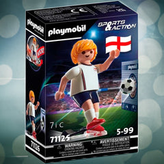 Playmobil 71126 Football Player - Team England 7pc