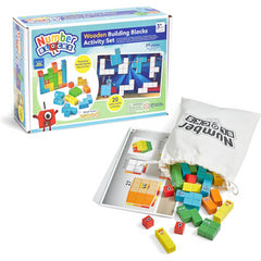 Learning Resources Wooden Building Blocks Set Kids Early Learning Toy