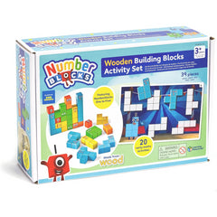 Learning Resources Wooden Building Blocks Set Kids Early Learning Toy