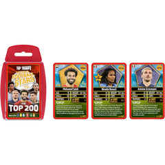 Top Trumps Cards Game - World Football Stars 2024 The Top 200 (Pack 4 Of 6)