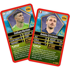 Top Trumps Cards Game - World Football Stars 2024 The Top 200 (Pack 4 Of 6)