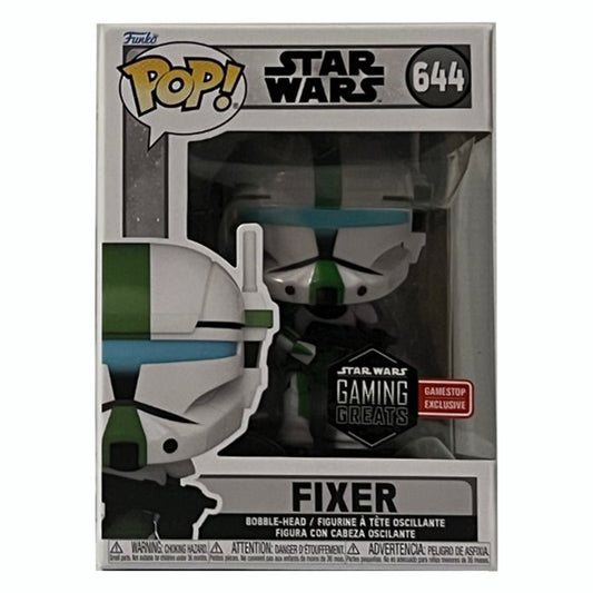 Star Wars Funko Pop FIXER 644 Vinyl Figure Gamestop Exclusive (Gaming Greats)