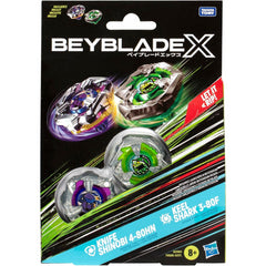 Beyblade X Knife Shinobi vs Keel Shark Battle Toy Set