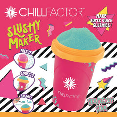 Chillfactor Reusable Home Made Slushy Maker - Perfectly Pink