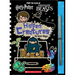 Harry Potter Hidden Creatures Scratch Magic Book