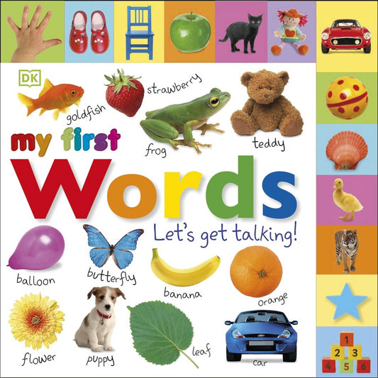 My First Words Lets Get Talking Early Learning Book