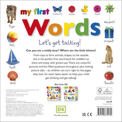 My First Words Lets Get Talking Early Learning Book