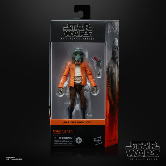Star Wars The Black Series 02 PONDA BABA Figure (A NEW HOPE)