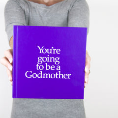 You're Going to be a Godmother Board Book and Matching Pair of Socks