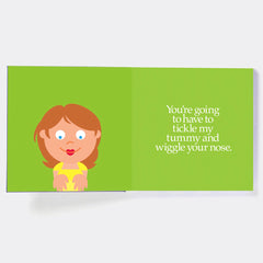 You're Going to be a Godmother Board Book and Matching Pair of Socks