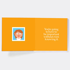 You're Going to be a Godmother Board Book and Matching Pair of Socks