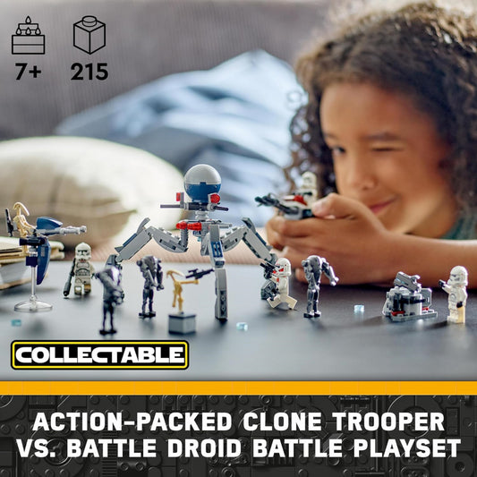 Lego Star Wars 75372 Clone Trooper & Battle Droid Playset