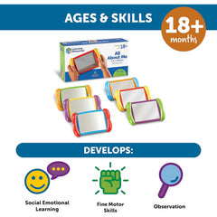 Learning Resources All About Me 3-in-1 Mirrors SEL & Identity Toy