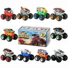 Hot Wheels GBR25 Monster Trucks Set of 10 MINIS Vehicles Series 1