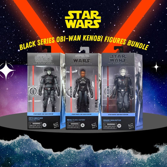 Star Wars The Black Series Obi-Wan Kenobi Figures Bundle
