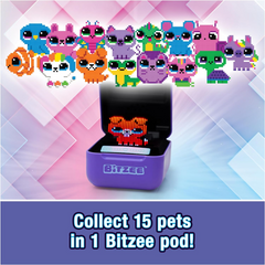 Bitzee Interactive Digital Pet & Case with 15 Virtual Animals